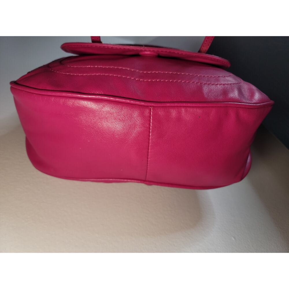 Marc by Marc Jacobs Petal to the Metal Natasha Bag Magenta SET w/wallet - Picture 5 of 10